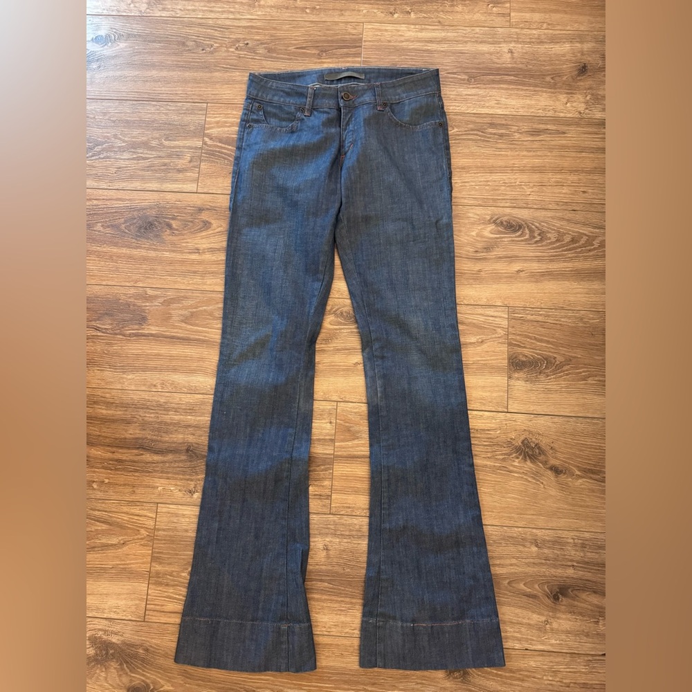 Superfine Denim Low waisted Y2K Flares Size 28